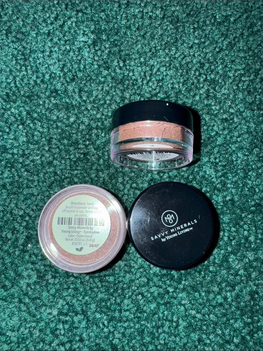 Savvy Minerals Eyeshadow Determined Lot of 3